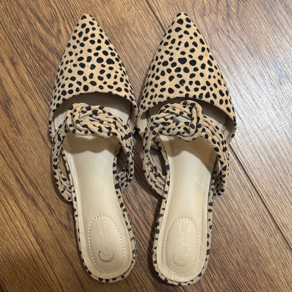 Leopard Print Women's flats